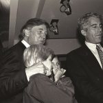 Jeffrey Epstein with Donald Trump and kids